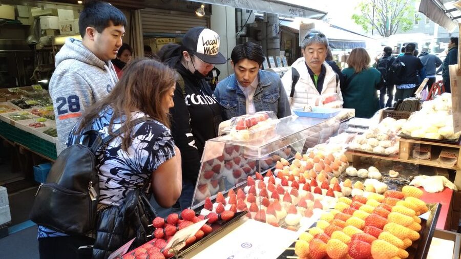Tokyo Tsukiji Food & Culture Private Tour Licensed Guide - Outer Tsukiji for easy food sampling