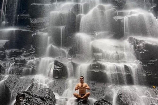 Ubud Day Tour : Waterfall, Temple and Local Night Market Tour - Cooling off at Tibumana Waterfall