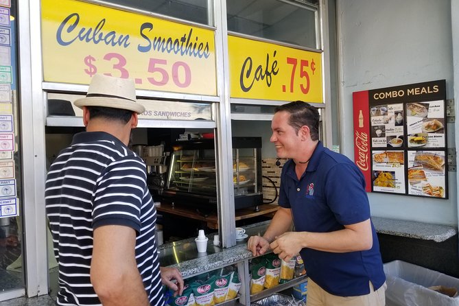 Walking Food Tour of Little Havana with Cuban Dishes Tasting - Coffee, juice, and the cost of drinks