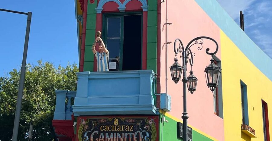 Walking Tour of San Telmo and La Boca with local food - Ending with a drink and a Maradona keepsake
