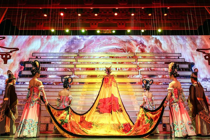 Xi'an Tang Dynasty Show Ticket Optional Dumplings or Royal Dinner - What happens inside the 19:30 performance