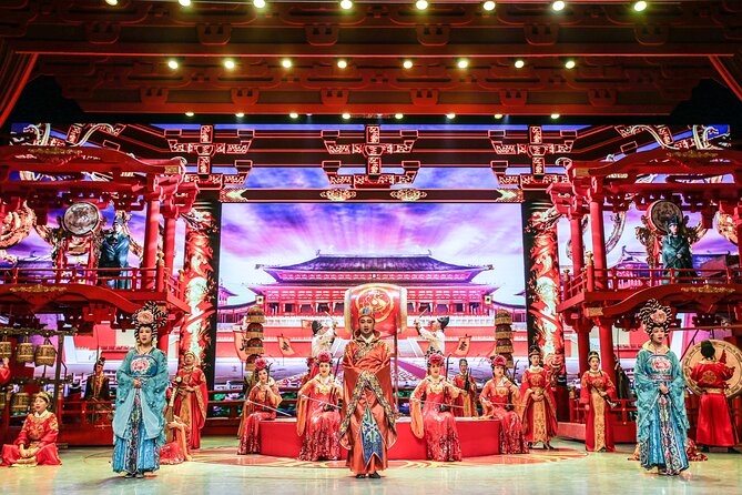 Xi'an Tang Dynasty Show Ticket Optional Dumplings or Royal Dinner - Timing your evening at 75 Chang An Bei Lu