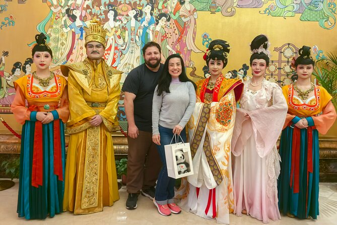 Xi'an Tang Dynasty Show Ticket Optional Dumplings or Royal Dinner - The live orchestra gives the show its character